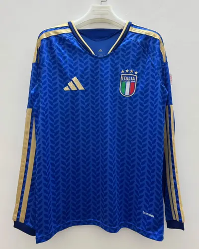 2026 Long Sleeve Italy Home Football Jersey AAA fan-grade