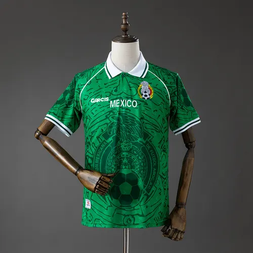 Maillot de football rétro 1999 Mexique Domicile AAA qualité fan — view 1