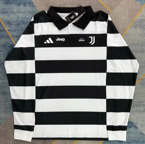 2025/2026 Long Sleeve Juventus Fourth Away （Advertisement Version）Football Jersey 1:1 Thai quality