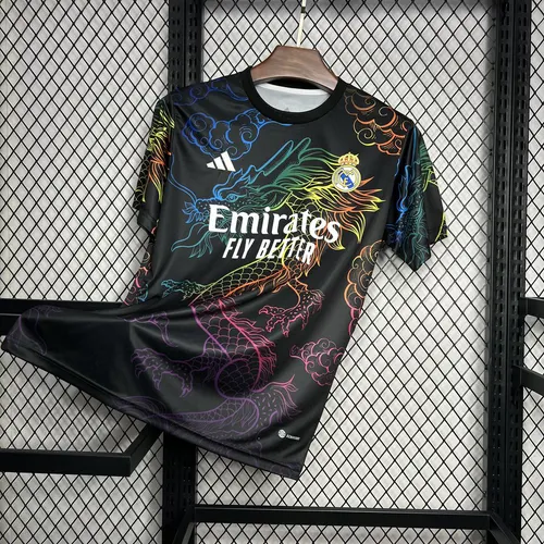2024/2025 Real Madrid Black Cailong Special Edition Jersey AAA fan-grade — view 3