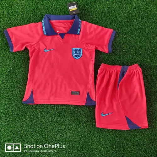 2022 FIFA World Cup England Away Football Jersey Kids Size