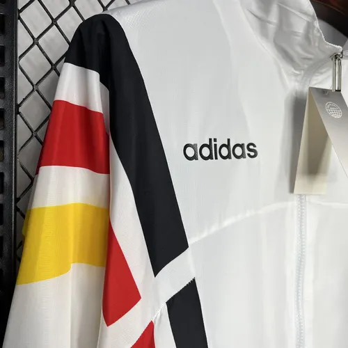 2024-2025 Germany Windbreaker Soccer Jersey White — view 6