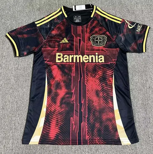 2025/2026 Leverkusen Special Edition Black and Red Football Jersey AAA fan-grade