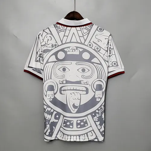 1998 Retro Mexico Soccer Jersey Away — view 2