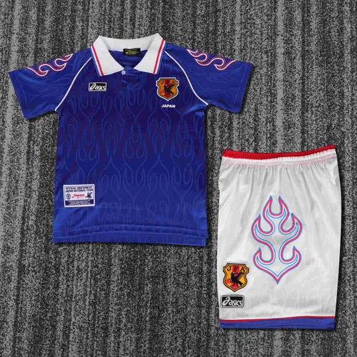 1998 Retro Japan Heim Fußballtrikot Thai-Qualität Kindergröße