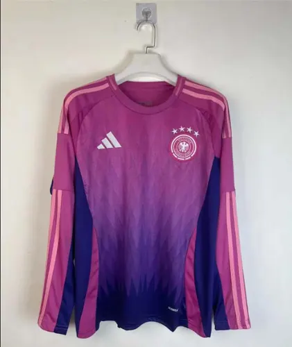 Maillot de football Allemagne Extérieur 2024 Manches Longues AAA qualité fan