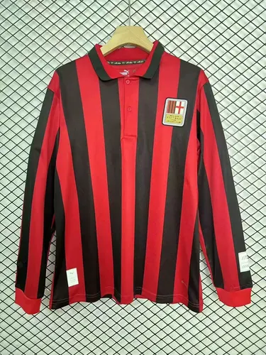 Camiseta de Fútbol Edición Limitada Manga Larga 2024/2025 AC Milan Calidad Tailandesa