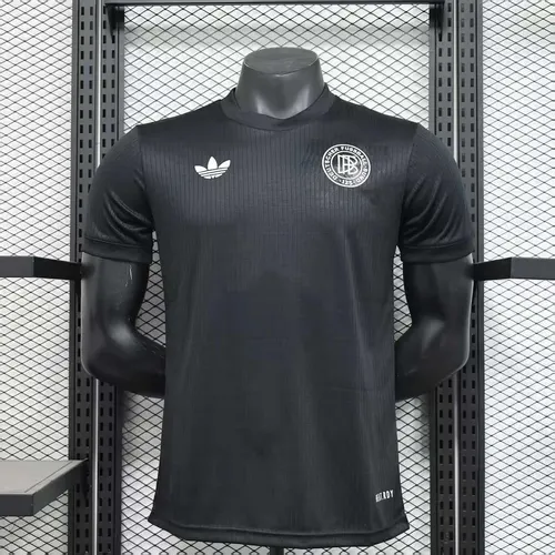 2025/2026 プレイヤーバージョン ドイツ 125周年記念エディション ブラックサッカージャージ AAA ファングレード