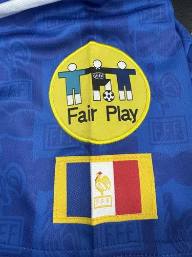 1996 Retro France Home Football Shirt AAA fan-grade — view 6