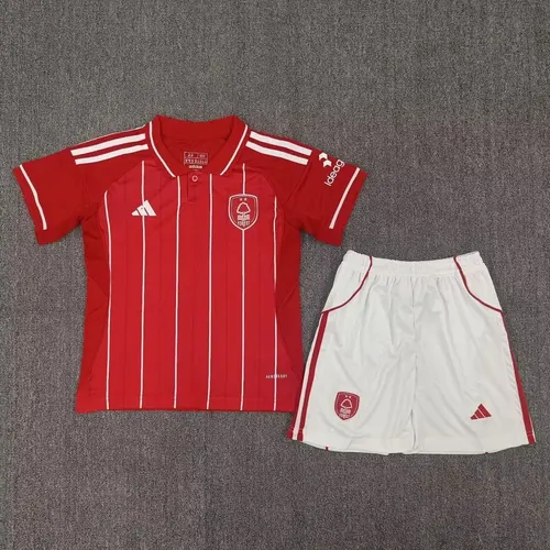 2025/2026 Nottingham Forest Home Football Jersey AAA fan-grade Kids Size