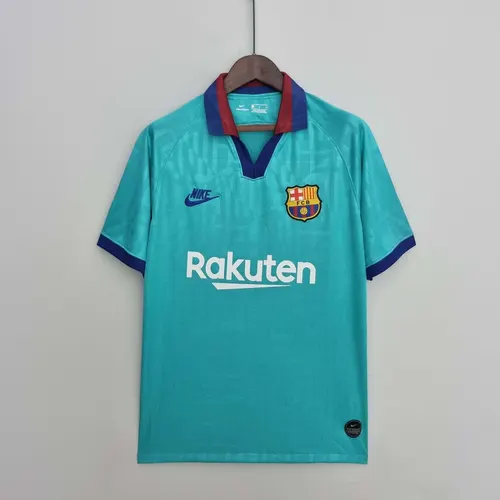 2019/2020 Retro Barcelona Third Away Camisa de Futebol Qualidade Tailandesa