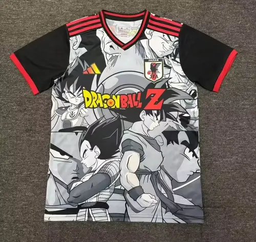 2024/2025 日本 ドラゴンボール アニメ グレーブラック フットボール ジャージ タイ品質