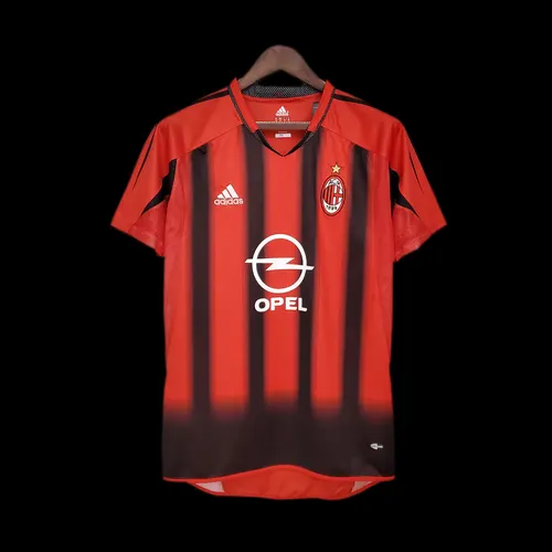 Camiseta Fútbol Retro AC Milan Local 2004/2005 Calidad Tailandesa