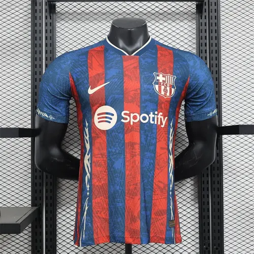 2024/2025 Player Version Barcelona Stripe Special Edition Jersey AAA fan-grade