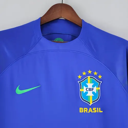 2022 World Cup Brazil Away Soccer Jersey — view 3