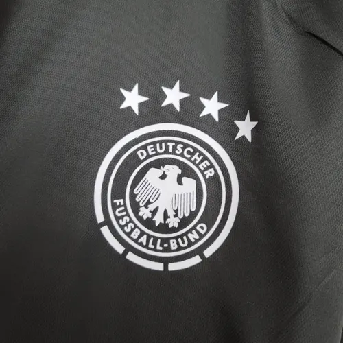 Corta-Vento Preto Camisa de Futebol Alemanha 2021 — view 5