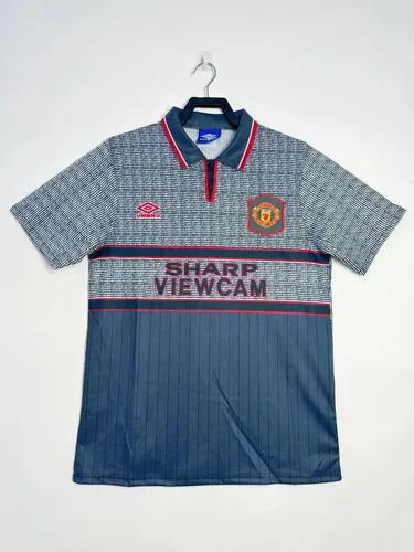 1994/1996 Retro Manchester United Equipación Visitante Camiseta de Fútbol Calidad Tailandesa