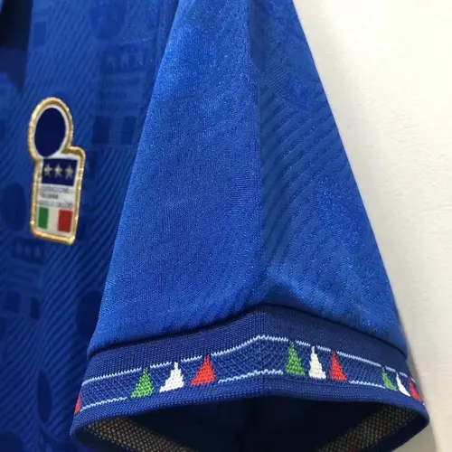 1994 Retro FIFA Italy Home Soccer Shirt — view 6