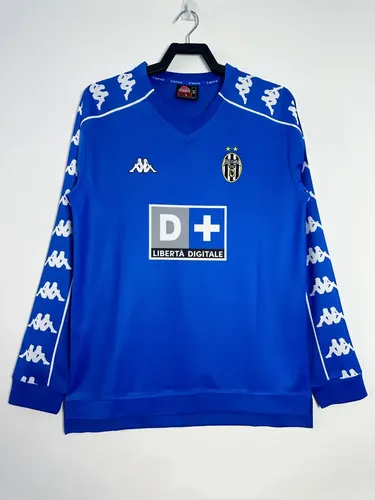 1999/2000 Retro Long Sleeve Juventus Away Soccer Jersey AAA fan-grade