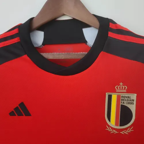 قميص كرة القدم البلجيكي المنزلي لكأس العالم 2022 — view 3