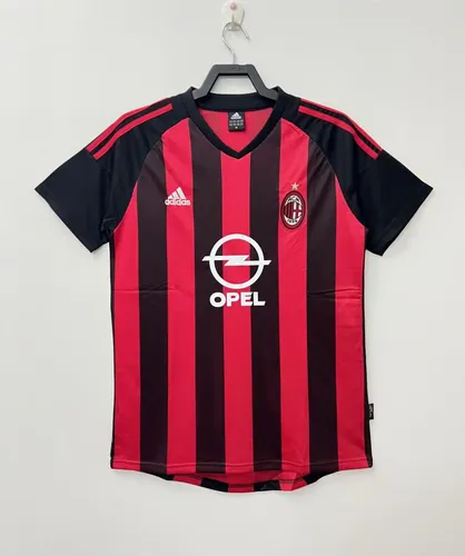 Camiseta Fútbol Retro AC Milan Local 2002/2003 Calidad Tailandesa