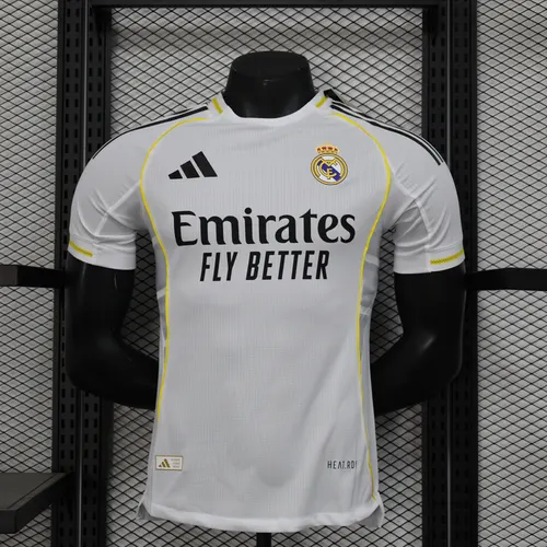 2025/2026 Player Version Real Madrid Home Football Jersey AAA fan-grade — view 1