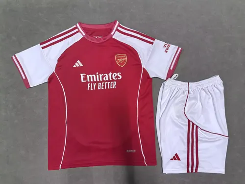 2025/2026 Arsenal Camisa de Futebol Casa Qualidade Tailandesa Tamanho Infantil