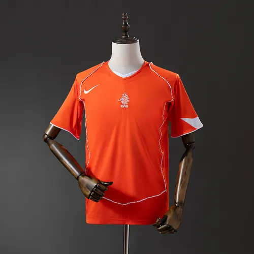 2004 Retro Niederlande Nationalmannschaft Heimtrikot AAA Fan-Qualität