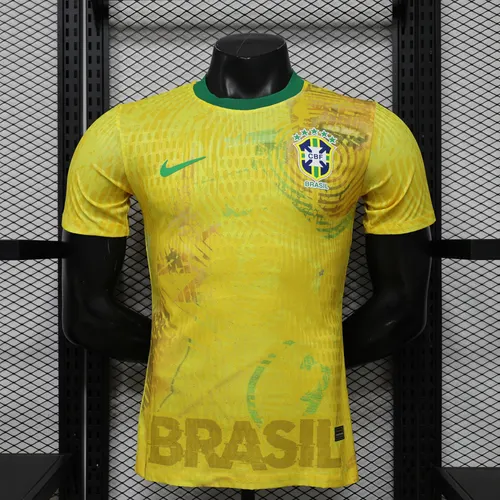 2026 プレイヤーバージョン ブラジル代表チーム スペシャルエディション フットボールシャツ AAA ファングレード