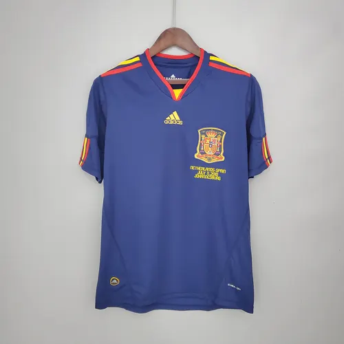 2010 Retro Spain Away Soccer Shirt — view 1