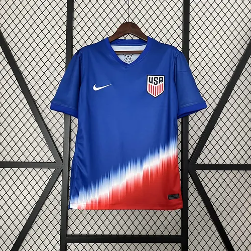 2024 アメリカ ナショナルチーム アウェイ サッカーシャツ AAA ファングレード