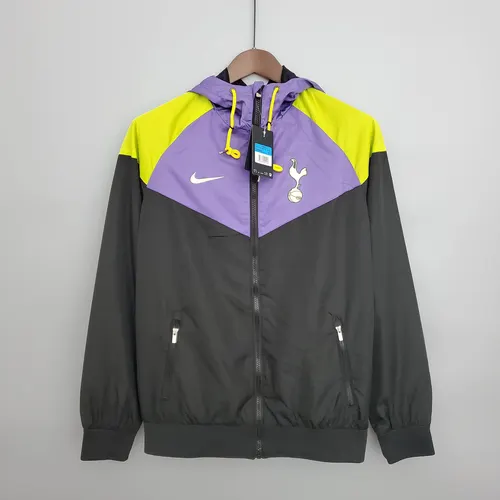2021/2022 Tottenham Jersey Windbreaker Purple-Black — view 1