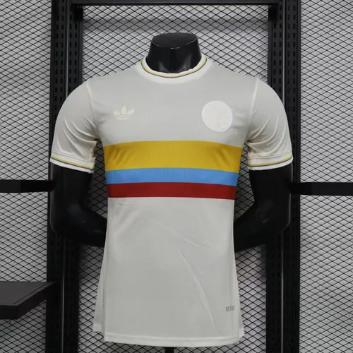 2024-2025 Player Version Colombia 100th Anniversary Jersey AAA fan-grade