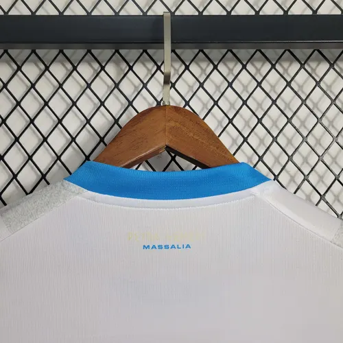 2023/2024 Olympique de Marseille Home Football Jersey — view 5