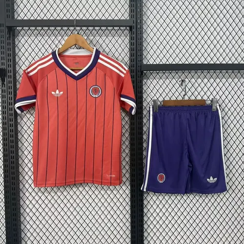 2026 Maillot Extérieur Équipe Nationale Écosse Football 1:1 Qualité Thaï Taille Enfant