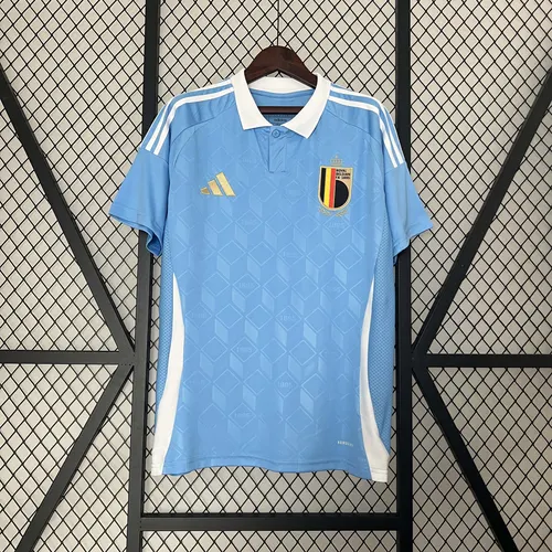 2024 ベルギー代表チーム アウェイ サッカーシャツ 1:1 タイ品質