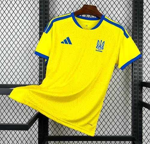 2026 Maillot Domicile Équipe Nationale Ukraine Football 1:1 Qualité Thaï