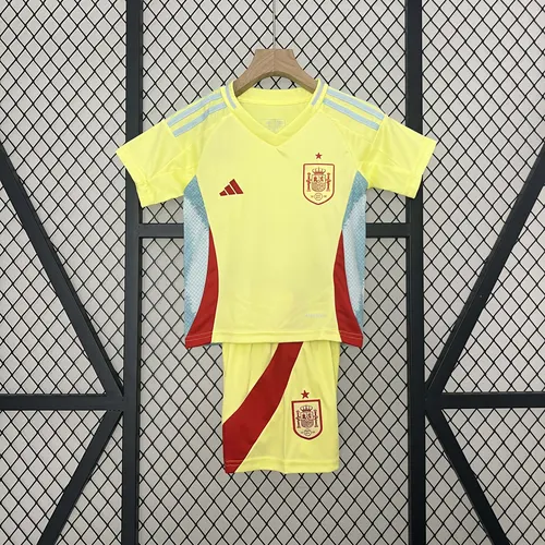 2024 Spain Away Football Shirt AAA fan-grade Kids Size