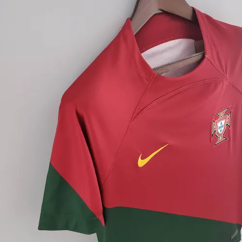 Camisa de Futebol Portugal Casa Copa do Mundo FIFA 2022 — view 6