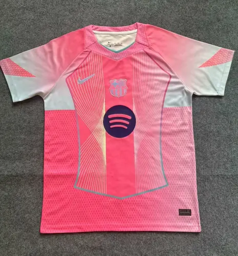 Camiseta de fútbol rosa Edición Especial del Barcelona 2025/2026 calidad tailandesa
