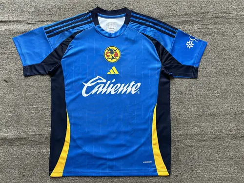 Camisa de Treino Club América 2025/2026 Azul Futebol Jersey Qualidade Tailandesa