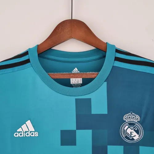2017/2018 Retro Long Sleeve Real Madrid Third Away — view 3