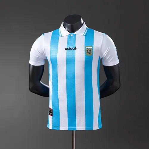 Camiseta Retro 1994 Versión Jugador Argentina Home AAA calidad fan