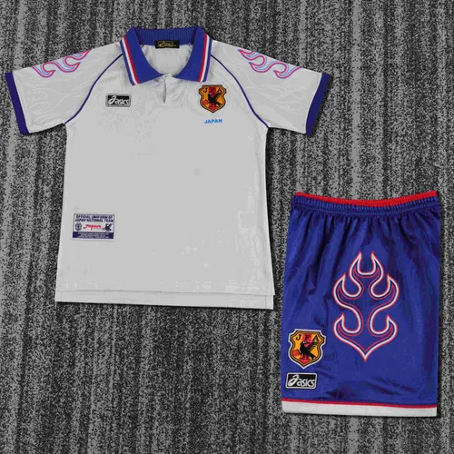 1998 Retro Japan Auswärts Fußballtrikot Thai-Qualität Kindergröße