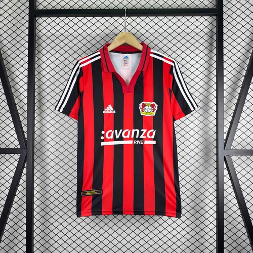 Camisa de Futebol Retro Leverkusen Casa 2000/2001 1:1 Qualidade Tailandesa