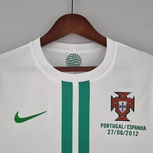 2012 Retro Long Sleeve Portugal Away Football Shirt — view 3