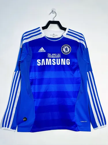 2011/2012 Retro Chelsea Long Sleeves Home Football Shirt AAA fan-grade