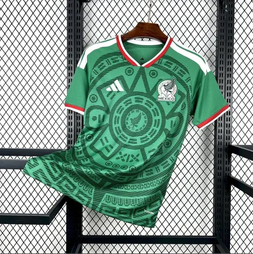 2026 メキシコ代表 ホーム サッカーシャツ AAA ファングレード — view 3