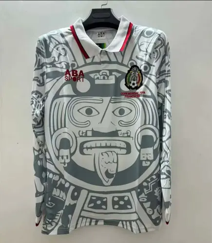 1998 Retro Long Sleeve Mexico Away Football Shirt AAA fan-grade
