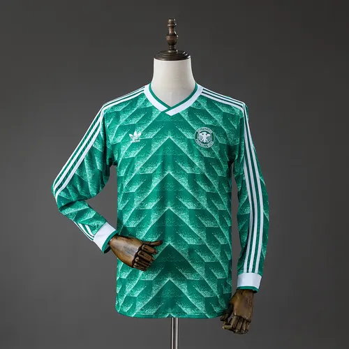 1990 Retro Long Sleeve Germany Away Football Shirt AAA fan-grade